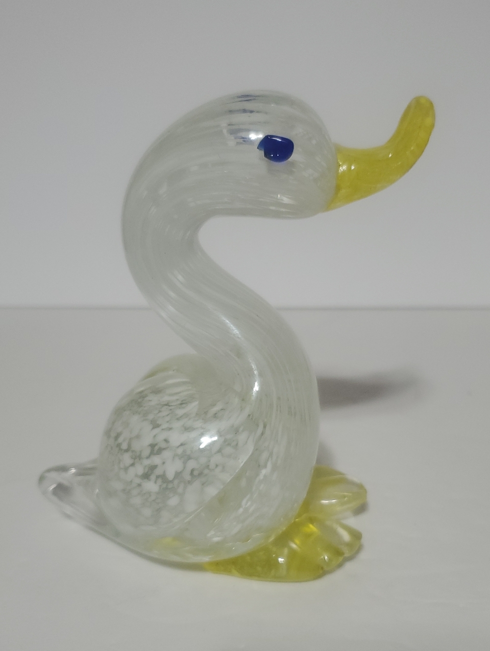 Vtg Murano Hand Blown Glass Duck